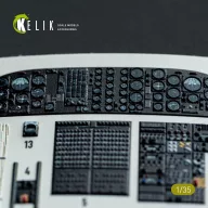   Kelik S-64E Skycrane - interior 3D decals for ICM kit 1:35 (K35038)