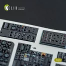 Kelik S-64E Skycrane - interior 3D decals for ICM kit 1:35 (K35038)