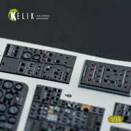   Kelik S-64E Skycrane - interior 3D decals for ICM kit 1:35 (K35038)