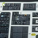 Kelik S-64E Skycrane - interior 3D decals for ICM kit 1:35 (K35038)