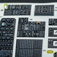   Kelik S-64E Skycrane - interior 3D decals for ICM kit 1:35 (K35038)