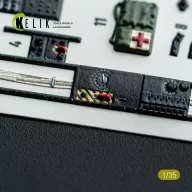   Kelik S-64E Skycrane - interior 3D decals for ICM kit 1:35 (K35038)