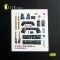 Kelik FW-190A-6 - interior 3D decals for Border Models kit 1:35 (K35041)
