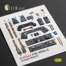 Kelik FW-190A-6 - interior 3D decals for Border Models kit 1:35 (K35041)