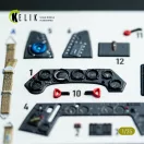 Kelik FW-190A-6 - interior 3D decals for Border Models kit 1:35 (K35041)