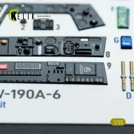   Kelik FW-190A-6 - interior 3D decals for Border Models kit 1:35 (K35041)