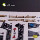 Kelik FW-190A-8 - interior 3D decals for Border Models kit 1:35 (K35042)