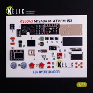   Kelik M1240A M-ATV - interior 3D decals for RFM kit 1:35 (K35043)
