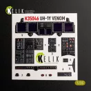 Kelik UH-1Y VENOM - interior 3D decals for Trumpeter 1:35 (K35046)