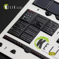   Kelik UH-1Y VENOM - interior 3D decals for Trumpeter 1:35 (K35046)