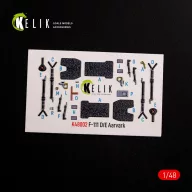   Kelik F-111 D/E Aardvark interior 3D decals for HobbyBoss kit 1:48 (K48002)