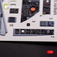   Kelik F-111 D/E Aardvark interior 3D decals for HobbyBoss kit 1:48 (K48002)
