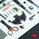 Kelik F-8J Crusader - interior 3D decals for Hasegawa kit 1:48 (K48003)