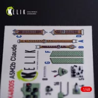   Kelik A5M2B Claude interior 3D decals for WingsyKits kit 1:48 (K48005)