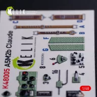   Kelik A5M2B Claude interior 3D decals for WingsyKits kit 1:48 (K48005)