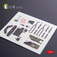   Kelik TBD-1A Devastator interior 3D decals for GWH kit 1:48 (K48008)