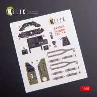  Kelik TBD-1A Devastator interior 3D decals for GWH kit 1:48 (K48008)