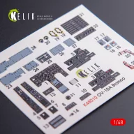   Kelik OV-10A Bronco interior 3D decals for ICM kit 1:48 (K48010)