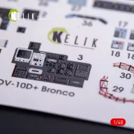   Kelik OV-10D+ Bronco interior 3D decals for ICM kit 1:48 (K48011)