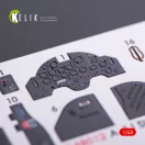 Kelik A-1J Skyraider interior 3D decals for Tamiya kit 1:48 (K48012)