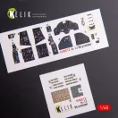 Kelik A-1J Skyraider interior 3D decals for Tamiya kit 1:48 (K48012)