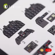   Kelik F-82 (F,G) Twin Mustang interior 3D decals for Modelsvit kit 1:48 (K48013)