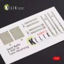 Kelik F-82 (F,G) Twin Mustang interior 3D decals for Modelsvit kit 1:48 (K48013)