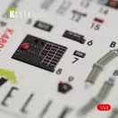 Kelik P-47M Thunderbolt interior 3D decals for Tamiya kit 1:48 (K48014)