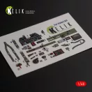 Kelik P-47D Thunderbolt interior 3D decals for Italeri/Academy kit 1:48 (K48016)