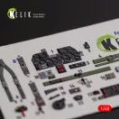 Kelik P-47D Thunderbolt interior 3D decals for Italeri/Academy kit 1:48 (K48016)