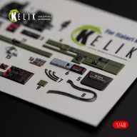   Kelik P-47D Thunderbolt interior 3D decals for Italeri/Academy kit 1:48 (K48016)
