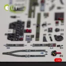 Kelik P-47D Thunderbolt interior 3D decals for Italeri/Academy kit 1:48 (K48016)