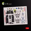Kelik A-10C Thunderbolt interior 3D decals for Academy kit 1:48 (K48017)