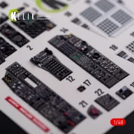   Kelik A-10C Thunderbolt interior 3D decals for Academy kit 1:48 (K48017)