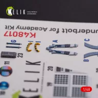   Kelik A-10C Thunderbolt interior 3D decals for Academy kit 1:48 (K48017)