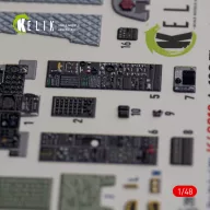   Kelik A-10C Thunderbolt II interior 3D decals for Italeri kit 1:48 (K48018)