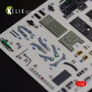 Kelik A-10C Thunderbolt II interior 3D decals for Italeri kit 1:48 (K48018)