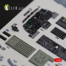 Kelik A-10C Thunderbolt II interior 3D decals for Italeri kit 1:48 (K48018)
