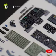   Kelik A-10C Thunderbolt II interior 3D decals for Italeri kit 1:48 (K48018)
