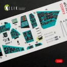 Kelik MI-24V interior 3D decals for Zvezda kit 1:48 (K48023)