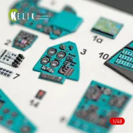 Kelik MI-24V interior 3D decals for Zvezda kit 1:48 (K48023)