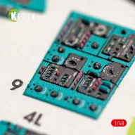 Kelik MI-24V interior 3D decals for Zvezda kit 1:48 (K48023)