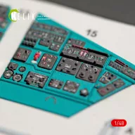 Kelik MI-24V interior 3D decals for Zvezda kit 1:48 (K48023)
