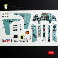   Kelik SU-24 interior 3D decals for Trumpeter kit 1:48 (K48025)
