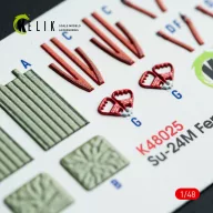   Kelik SU-24 interior 3D decals for Trumpeter kit 1:48 (K48025)