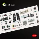 Kelik F-4B interior 3D decals for Tamiya kit 1:48 (K48027)
