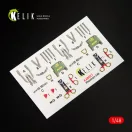 Kelik F-4B interior 3D decals for Tamiya kit 1:48 (K48027)