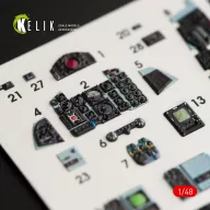 Kelik F-4B interior 3D decals for Tamiya kit 1:48 (K48027)
