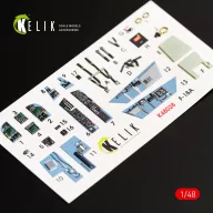   Kelik F/A-18A Hornet interior 3D decals for Kinetic kit 1:48 (K48028)