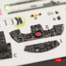 Kelik F-104G Starfighter early type interior 3D decals for Hasegawa kit 1:48 (K48029)